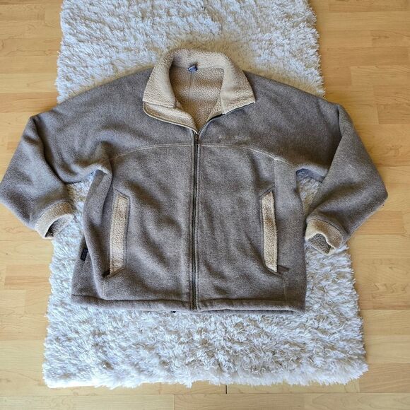Lowe Alpine Mens Full Zip Fleece Jacket Size Medium door - Picture 1 of 8
